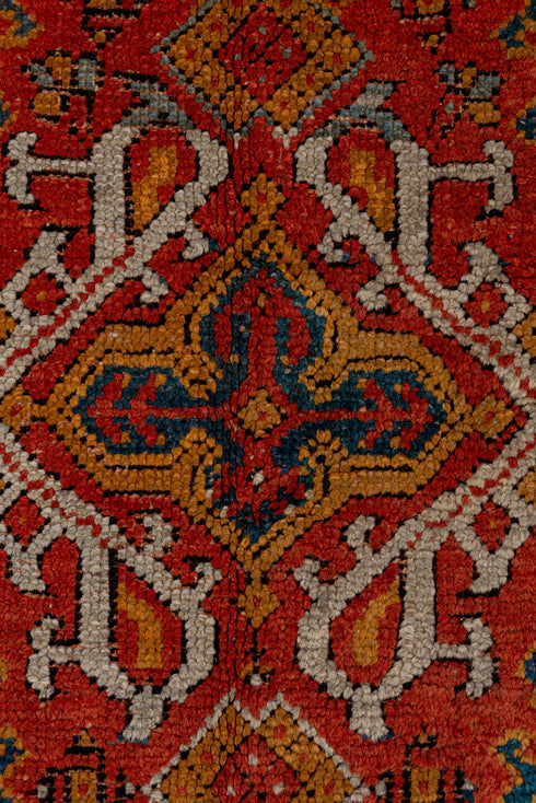 Antique Oushak Area Rug (7' x 8')
